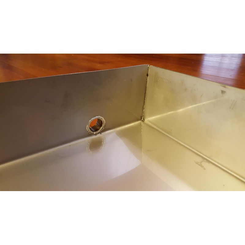 16x40x4 18 ga Maple Syrup Evaporator Boiling Pan