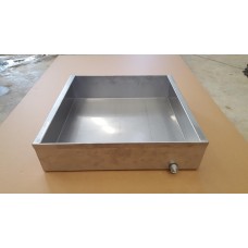 2' x 2' Divided Maple Syrup Pan w/Valve, Plugs, Therm 