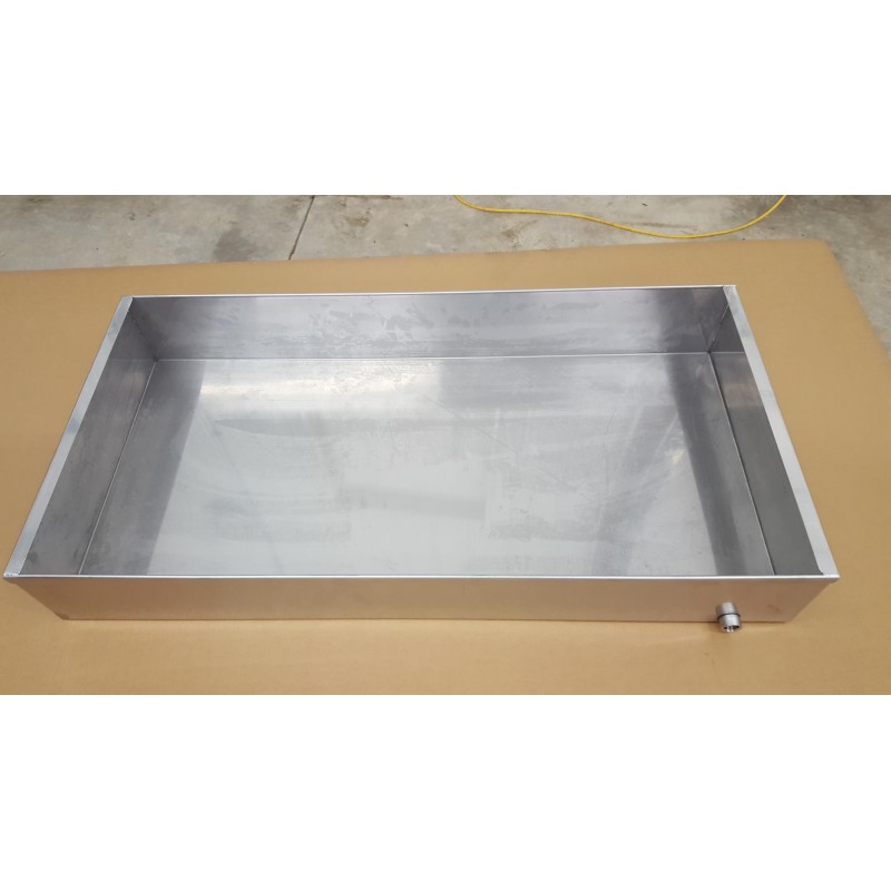 24x48x6 18 ga Maple Syrup Evaporator Boiling Pan